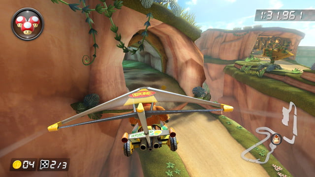 mario kart 8 scorciatoie timido ragazzo cade