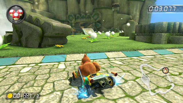 mario kart 8 scorciatoie per rovinare le rovine 1