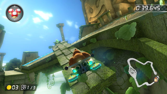 mario kart 8 scorciatoie per rovinare le rovine