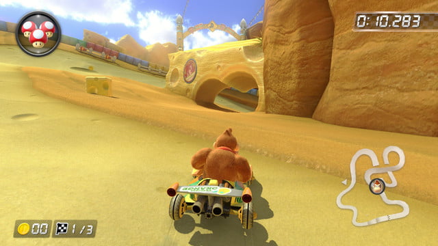 mario kart 8 scorciatoie terre del formaggio
