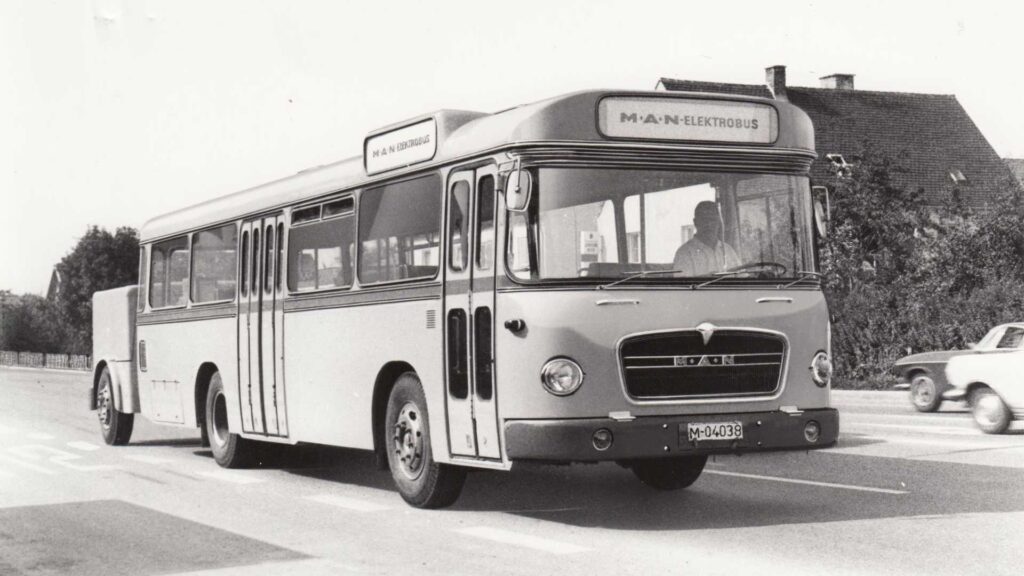 MAN ha presentato il suo primo autobus elettrico circa 50 anni fa (con video)