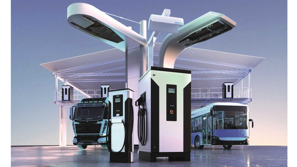 Siemens segna progetti significativi di infrastrutture di ricarica del bus
