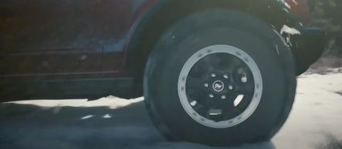 2021 screenshot di Ford Bronco