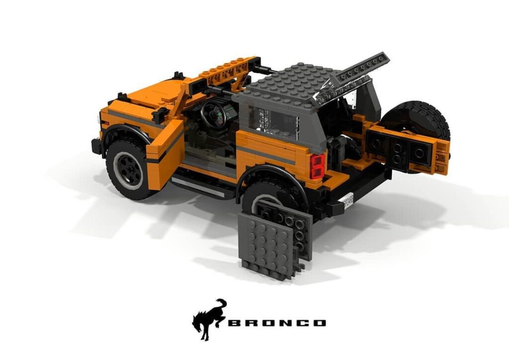2021 Ford Bronco diventa modello Lego grazie a un ingegnere Ford