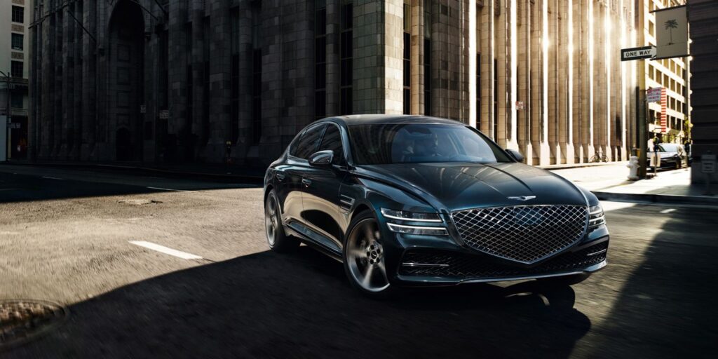 Berlina 2021 Genesis G80, SUV GV80 USA in ritardo fino all'autunno