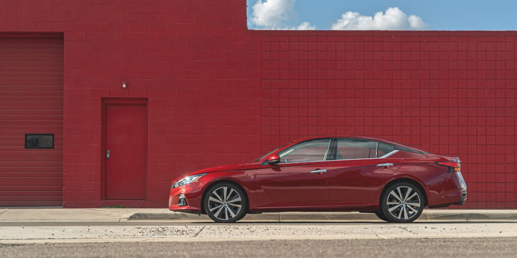 La nostra Nissan Altima ha i nostri sentimenti bloccati nel neutro