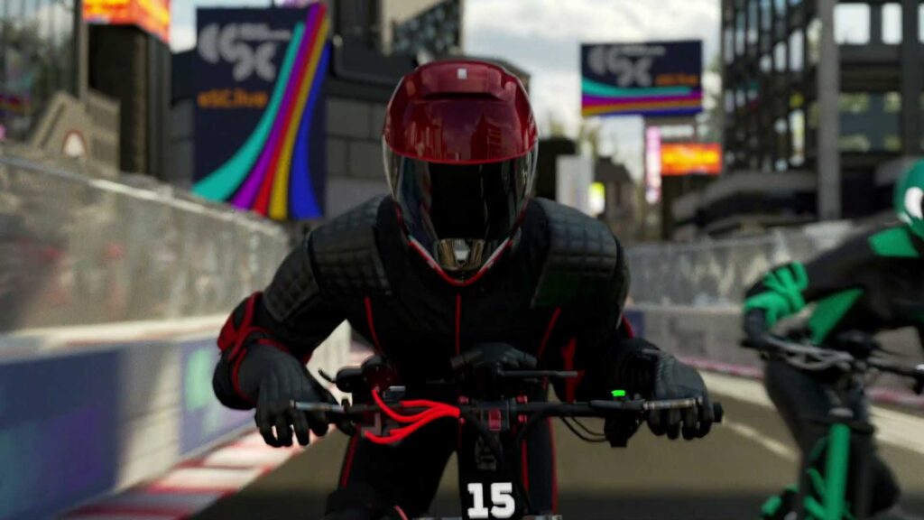 La nuova serie di scooter da corsa viene lanciata con effetti visivi simili a Tron