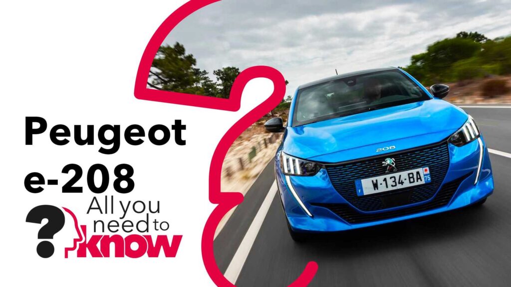 Peugeot e-208: tutto ciò che devi sapere