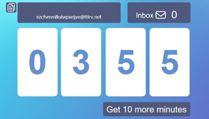 Temp Meail 10minutemail Temp Meail 10minutemail