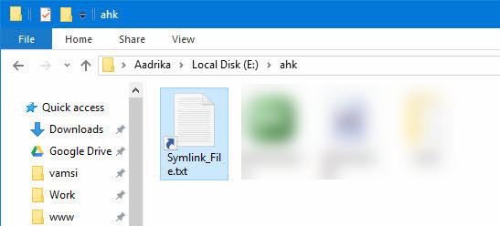crea-link simbolici-win10-link simbolico-per-file-creato create-symlinks-win10-symlink-for-file-created