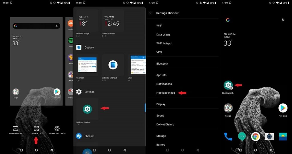 Come visualizzare la cronologia delle notifiche su Android
