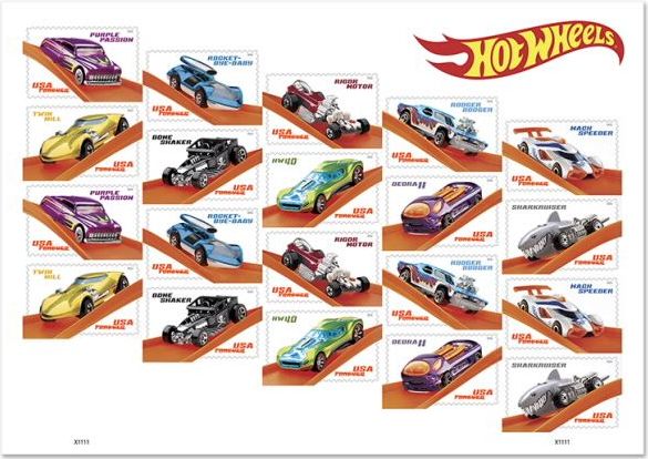 I timbri Hot Wheels sono il modo più interessante per supportare USPS ora