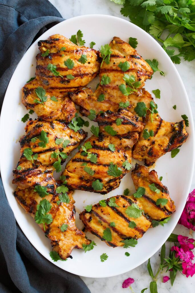 Pollo alla griglia al cocco tailandese