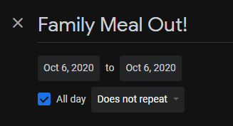Dettagli allegati di Google Calendar Google Calendar Attachments Details