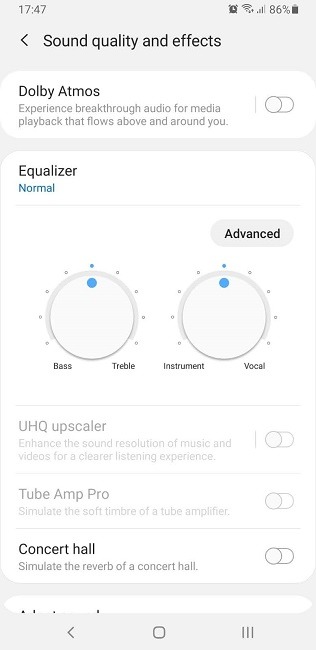 Come migliorare il suono Impostazioni audio Android Samsung Galaxy S9 How To Improve Sound Android Samsung Galaxy S9 Sound Settings