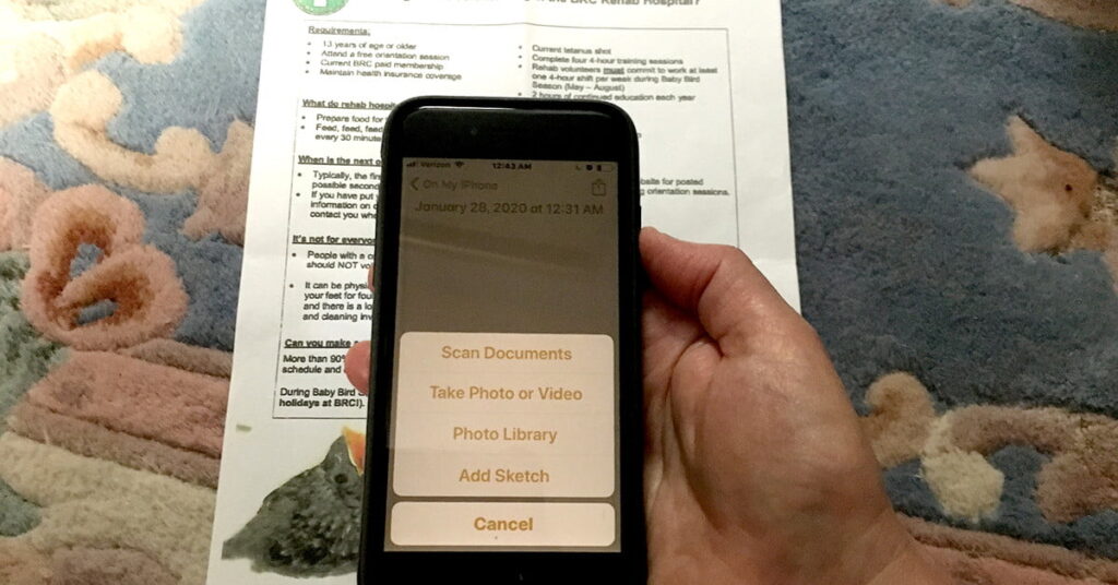 Come scansionare documenti con il tuo iPhone