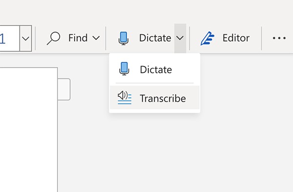 Trascrivi audio Trascrizione di Microsoft Word Transcribe Audio Microsoft Word Transcribe