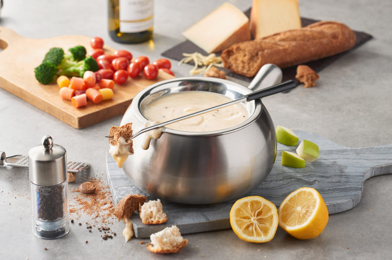la migliore ricetta della fonduta di formaggio alpino dal Melting Pot