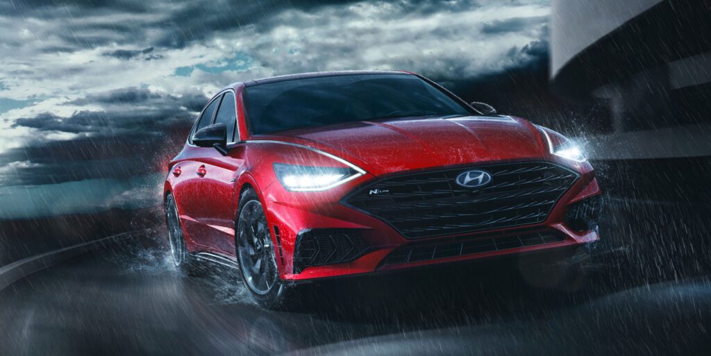 Hyundai Sonata N-Line 2021 rivelata con un look vivace