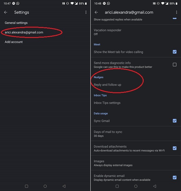 Sette impostazioni di spintoni delle funzionalità di Gmail meno conosciute Seven Lesser Known Gmail Features Nudges Settings