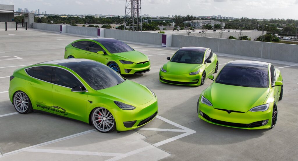 Tesla sarà la prima casa automobilistica a offrire i propri involucri in vinile?