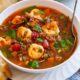 Ricca zuppa di tortellini